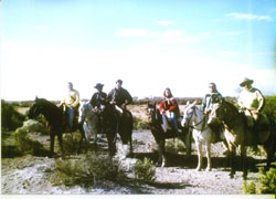 Cabalgatas con lugareños